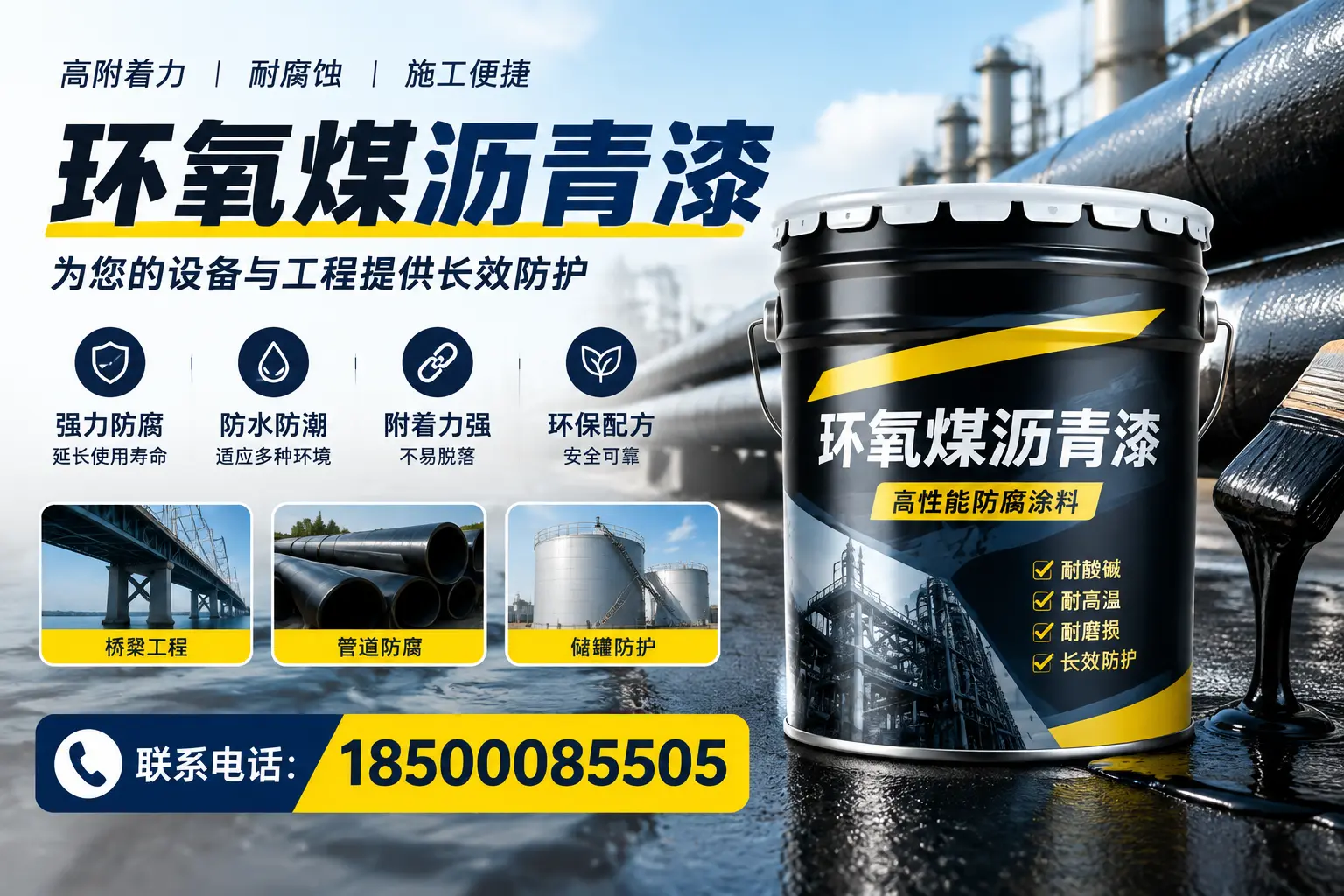 环氧煤沥青漆与其他涂料的对比分析，助力德阳企业决策